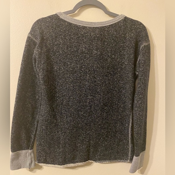 Womens Colosseum Duke Blue Devils Gray Scoop Neck Pullover Sweatshirt Sz Medium - Picture 2 of 3